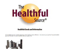 Tablet Screenshot of healthful.net